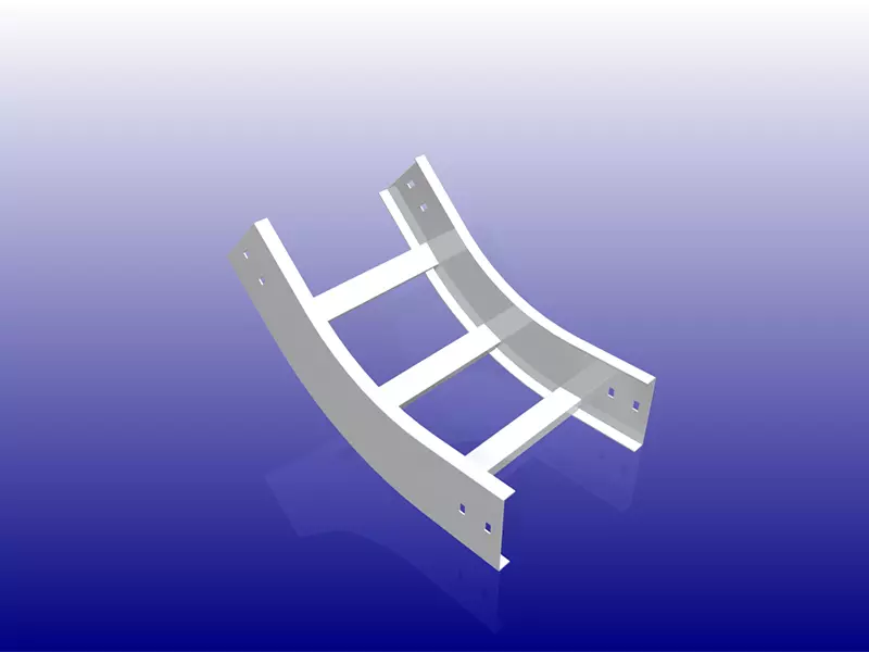 垂直上升 45° 彎頭 (VERTICAL INSIDE 45° ELBOW) 詳圖 2