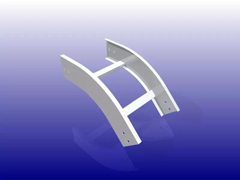 垂直下降 45° 彎頭 (VERTICAL OUTSIDE 45° ELBOW) 詳圖 2