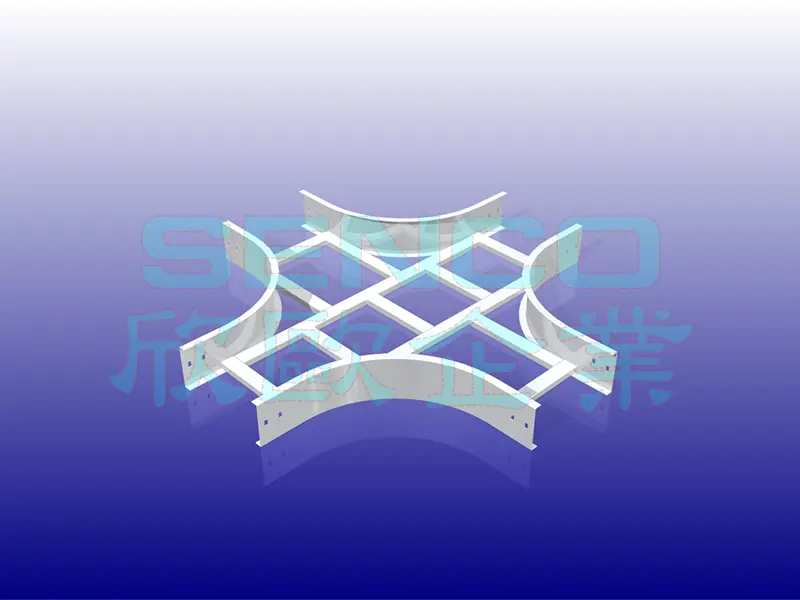 水平Ｘ形彎頭 (HORIZONTAL CROSS ELBOW)