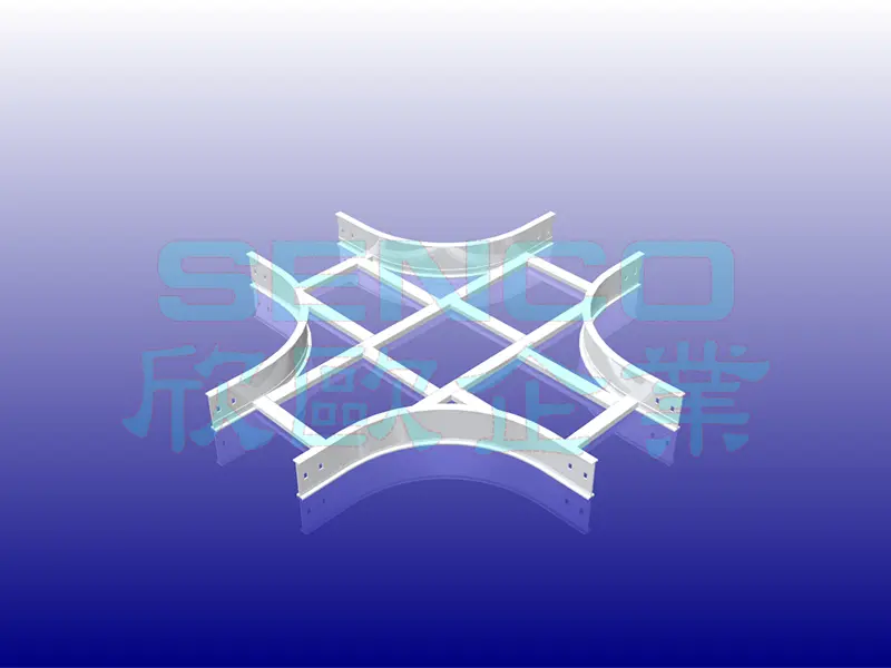 水平Ｘ形彎頭 (HORIZONTAL CROSS ELBOW)