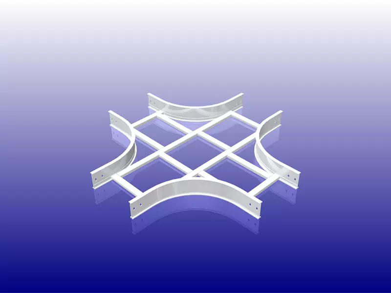 水平Ｘ形彎頭 (HORIZONTAL CROSS ELBOW) 詳圖 2