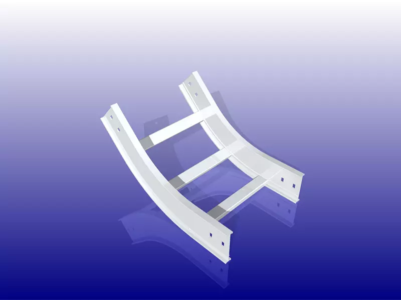 垂直上升 45° 彎頭 (VERTICAL INSIDE 45° ELBOW) 詳圖 2