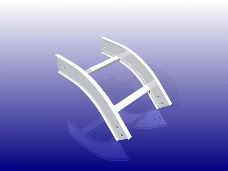 垂直下降 45° 彎頭 (VERTICAL OUTSIDE 45° ELBOW) 詳圖 2