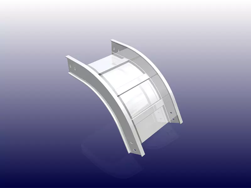 垂直下降 60° 彎頭 (VERTICAL OUTSIDE 60° ELBOW) 詳圖 2