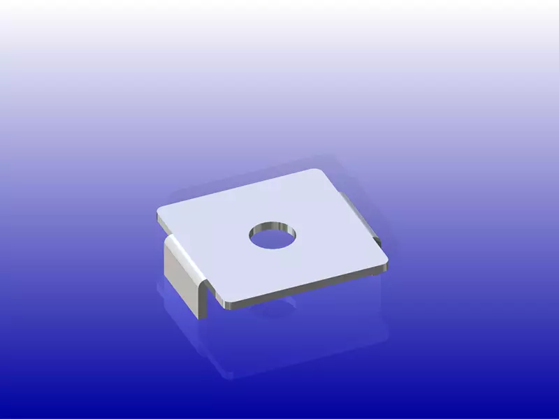 全牙螺桿固定片 (THREADED ROD CLAMP) 詳圖 2