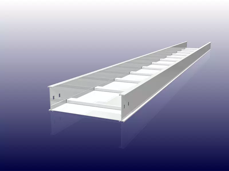 直式線槽 (STRAIGHT CABLE TRAY) 詳圖 2