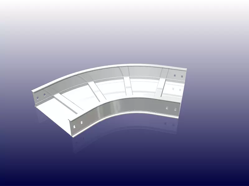 水平Ｌ形 60° 彎頭 (HORIZONTAL 60° ELBOW) 詳圖 2