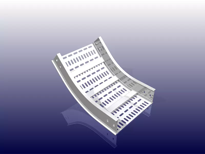 垂直上升 45° 彎頭 (VERTICAL INSIDE 45° ELBOW) 詳圖 2