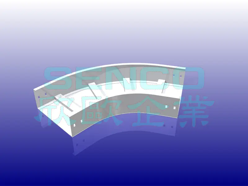 水平Ｌ形 60° 彎頭 (HORIZONTAL 60° ELBOW)