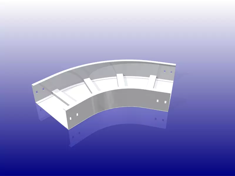 水平Ｌ形 60° 彎頭 (HORIZONTAL 60° ELBOW) 詳圖 2
