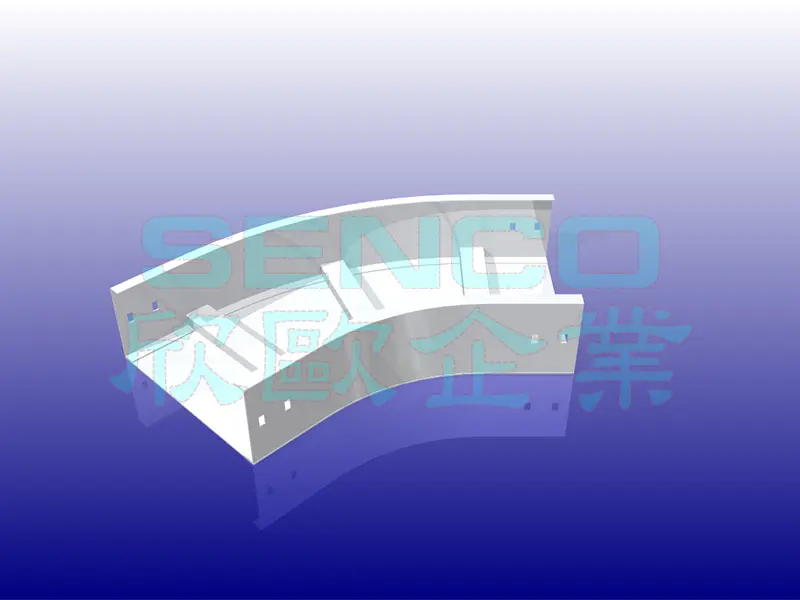 水平Ｌ形 45° 彎頭 (HORIZONTAL 45° ELBOW)
