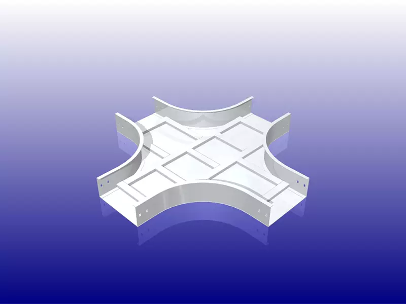 水平Ｘ形彎頭 (HORIZONTAL CROSS ELBOW) 詳圖 2