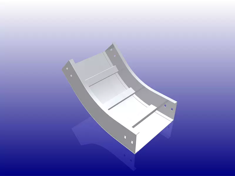 垂直上升 45° 彎頭 (VERTICAL INSIDE 45° ELBOW) 詳圖 2