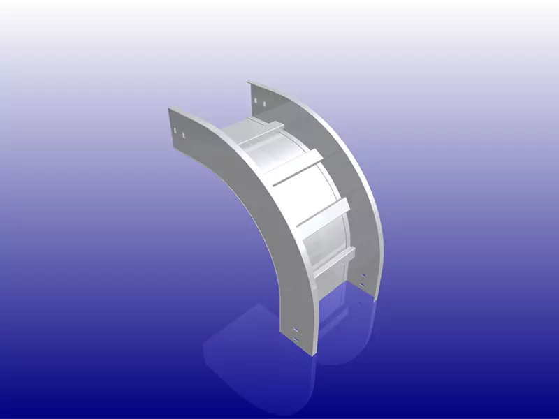 垂直下降 90° 彎頭 (VERTICAL OUTSIDE 90° ELBOW) 詳圖 2