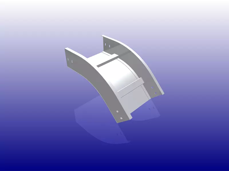 垂直下降 45° 彎頭 (VERTICAL OUTSIDE 45° ELBOW) 詳圖 2