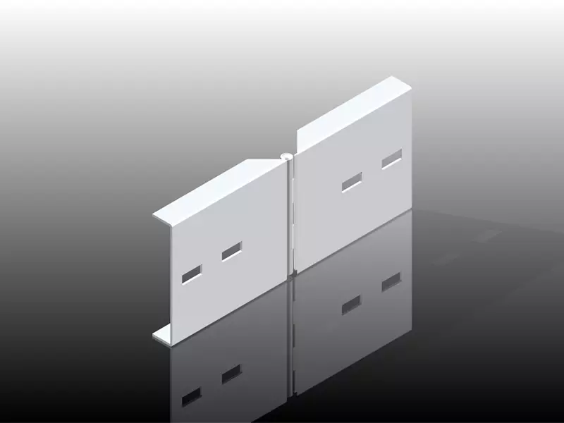 水平可調連接片 (ADJUSTABLE HORIZONTAL CONNECTOR) 詳圖 2